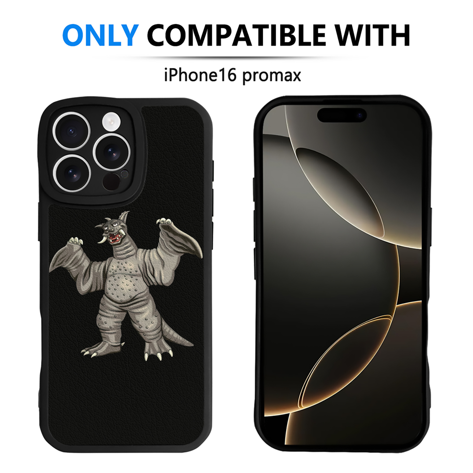 （画像用） ウルトラマン Ultraman 【iPhone 16シリーズ対応】シリコンスマホケース（レザー調） 材質：シリコン